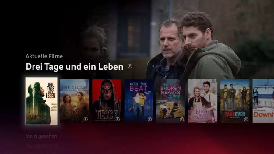 Vodafone GigaTV Videothek VOD