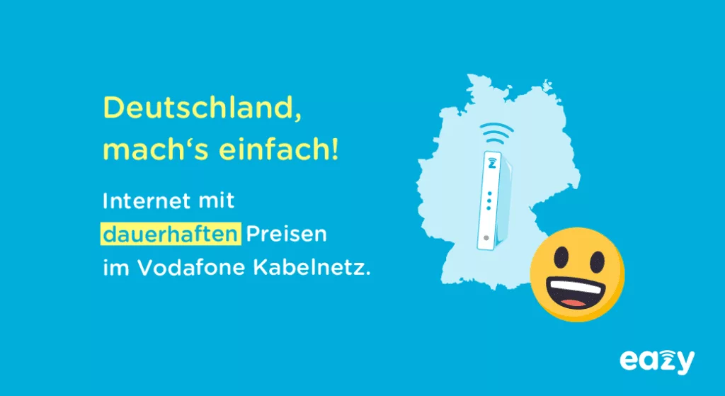 Internet im Vodafone Kabelnetz