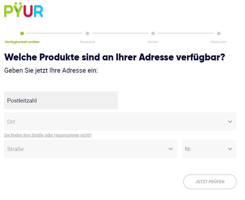 PYUR Verfügbarkeit abfragen