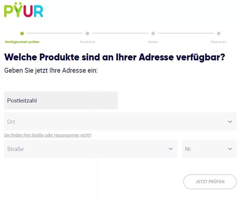 PYUR Verfügbarkeit abfragen